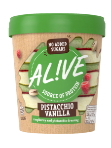 AL!VE Pistachio Vanilla Tub 288g
