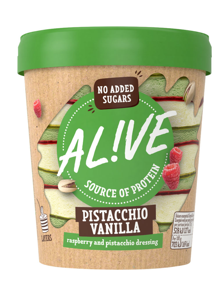 AL!VE Pistachio Vanilla Tub 288g