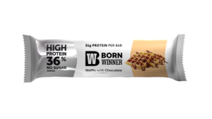 BW Mega Pro Protein Bar Waffle with Chocolate Flavour with Sweetener 85g