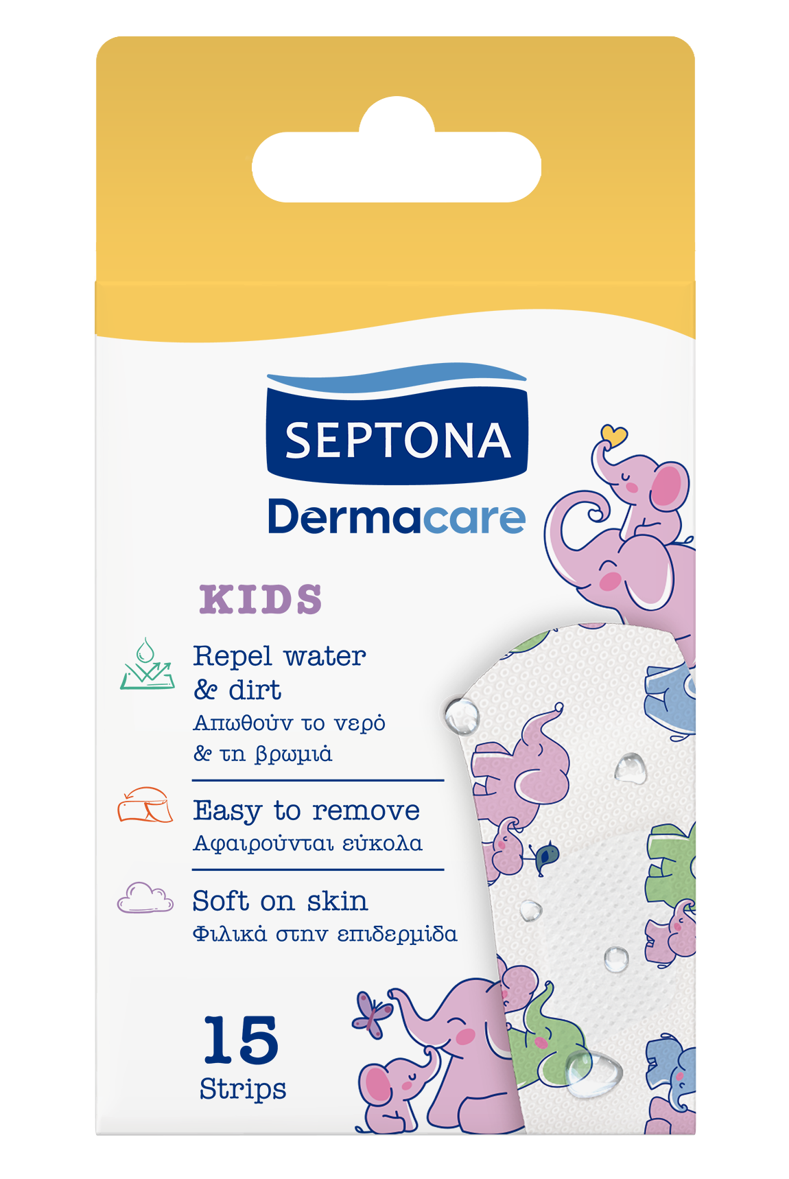SEPTONA Strips Calm & Care Kids 15pcs