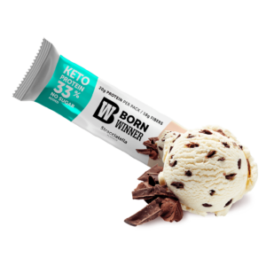BW KETO Protein Bar Straciatella Flavour with Sweetener 2x30g