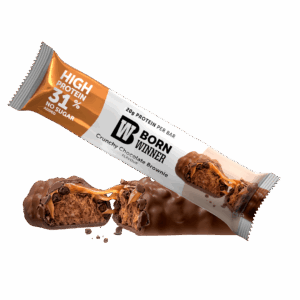 BW DELUXE Protein Bar Crunchy Chocolate Brownie Flavour with Sweetener 64g