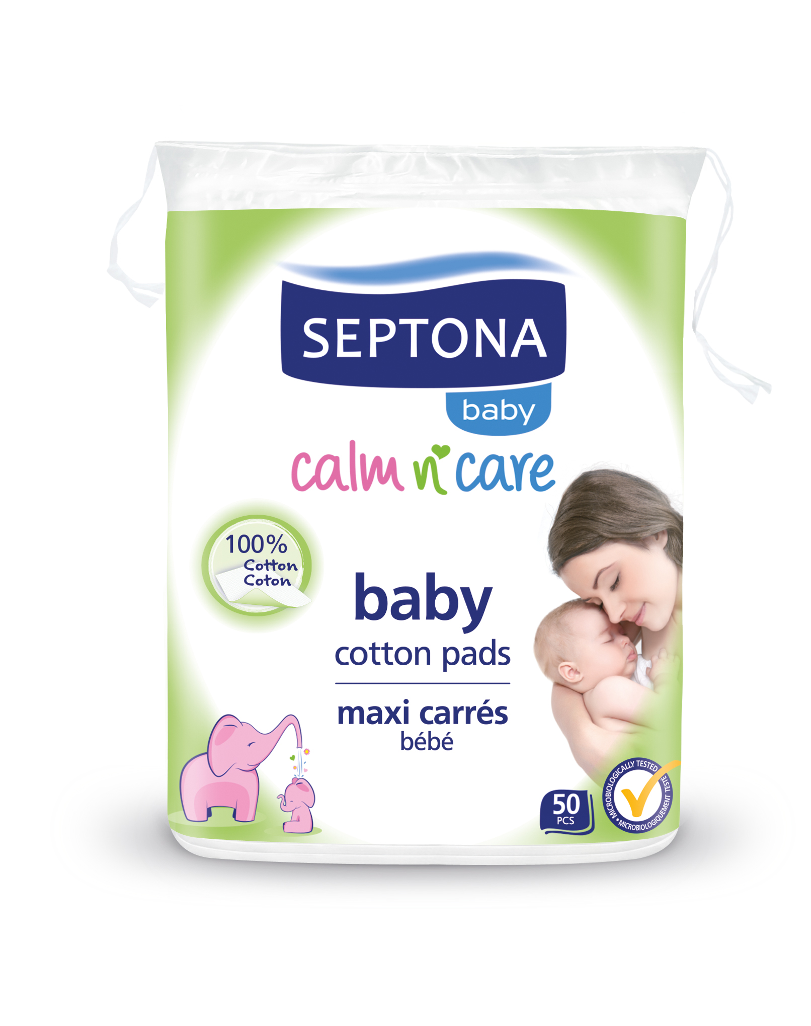 SEPTONA Cotton Pads Baby 50pcs