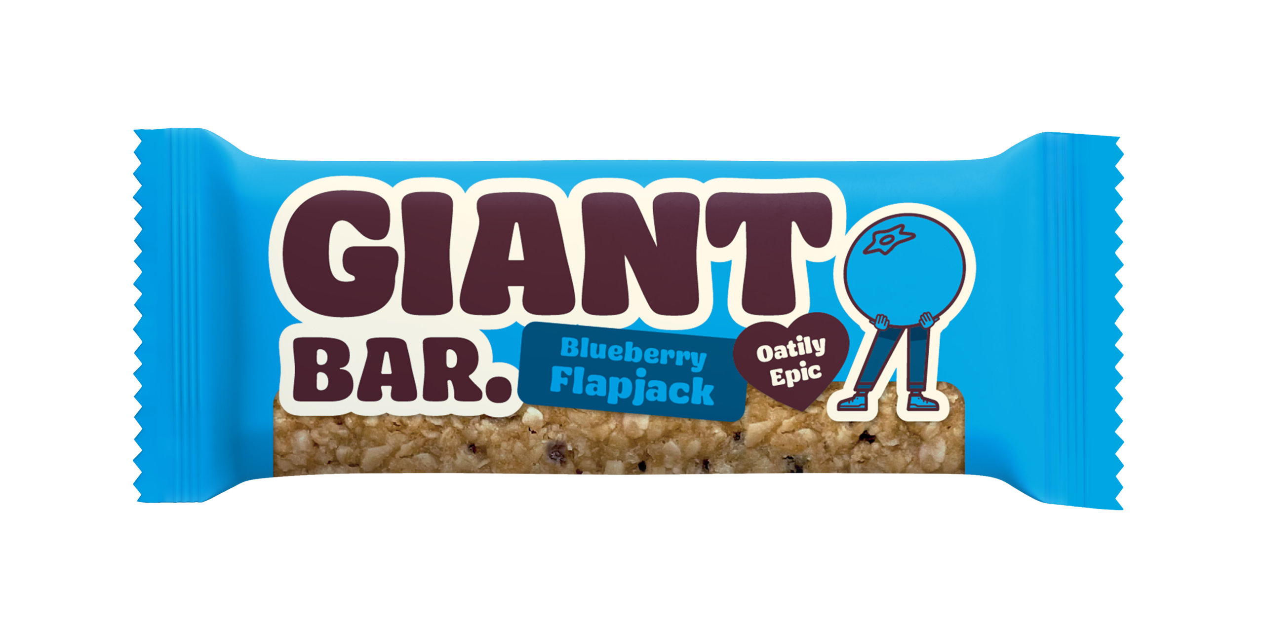Blueberry Vegan Flapjack 90g