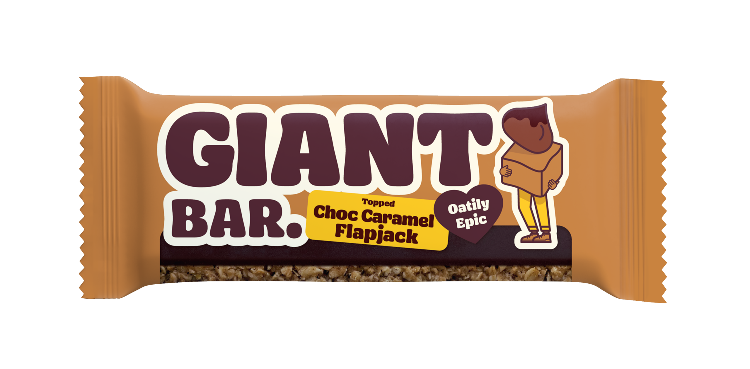 Chocolate Caramel Flapjack 100g