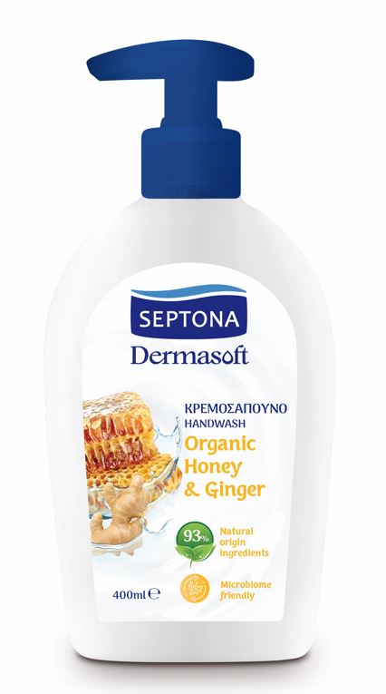 SEPTONA Dermasoft Handwash Honey & Ginger 400ml