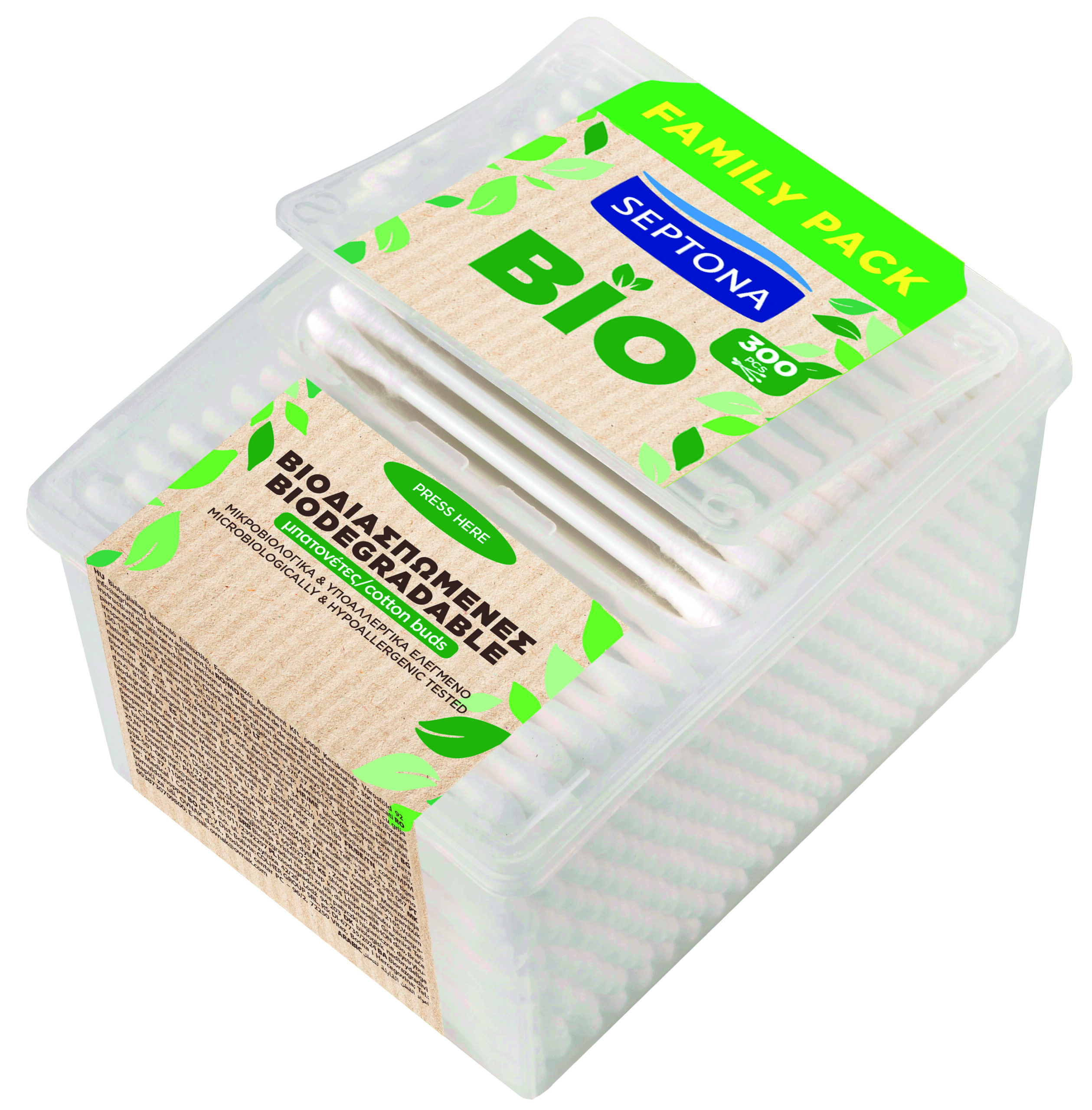 SEPTONA BIO BUDS BOX 300 POP-UP