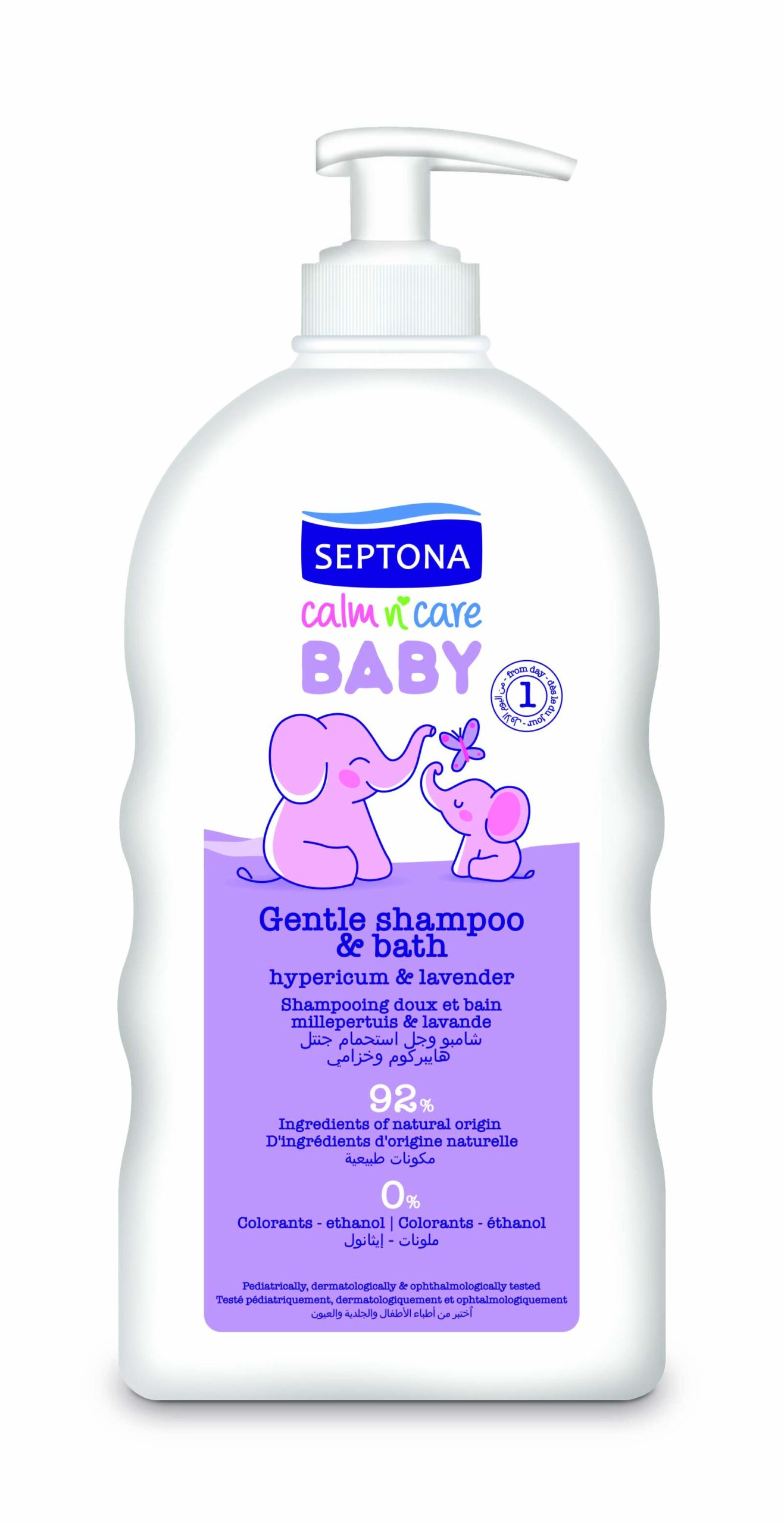 SEPTONA Baby Shampoo & Bath Hypericum & Lavender 500ml