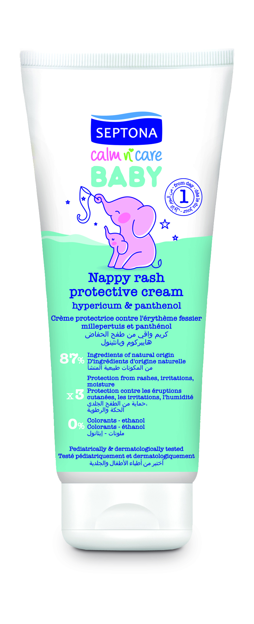 SEPTONA Nappy Rash Cream Hypericum & Panthenol 100ml