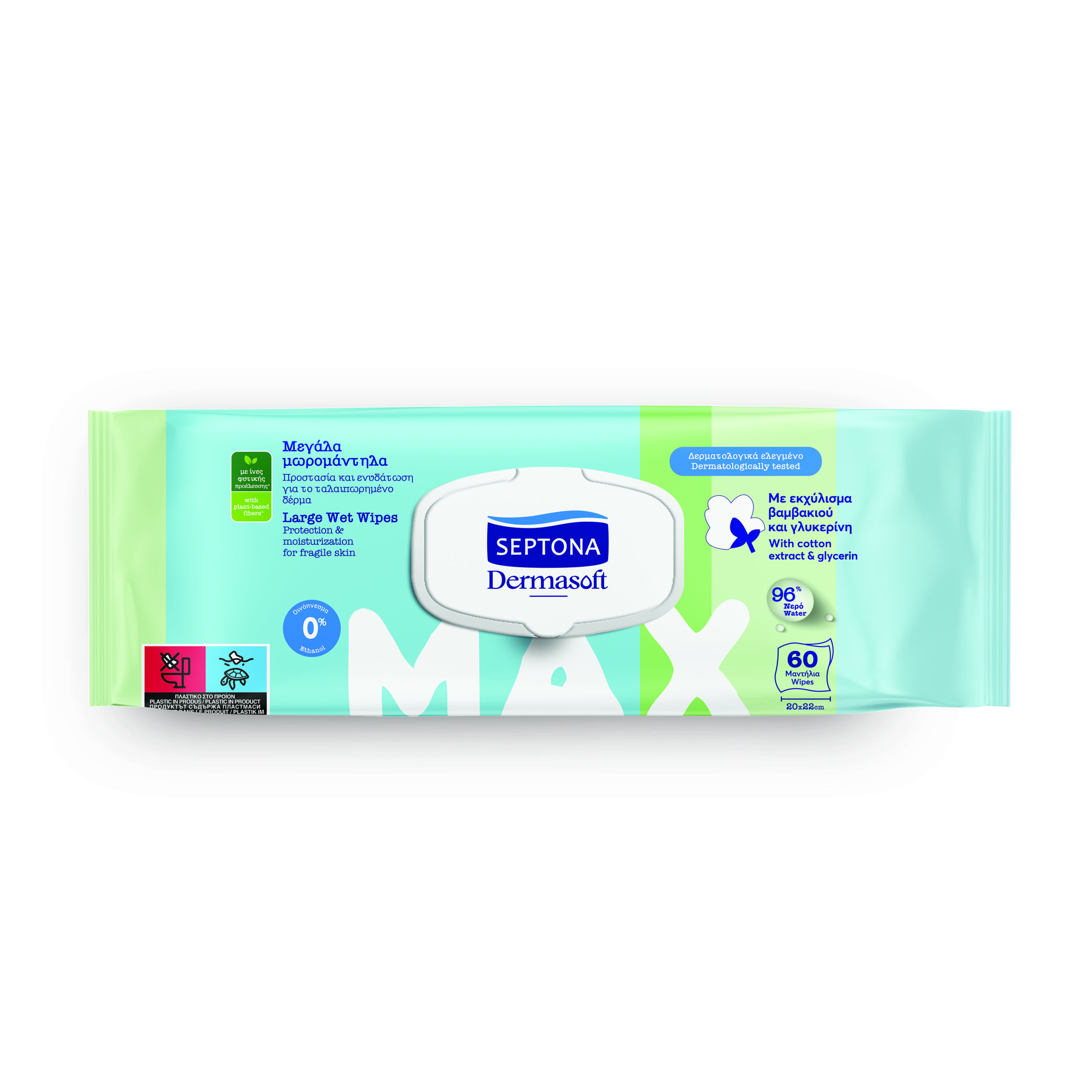 SEPTONA Wet Wipes MAX 60pcs