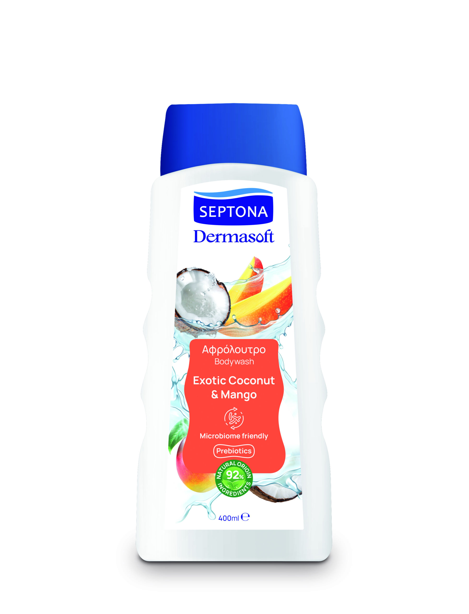 SEPTONA Dermasoft Shower Gel Coconut & Mango 400ml