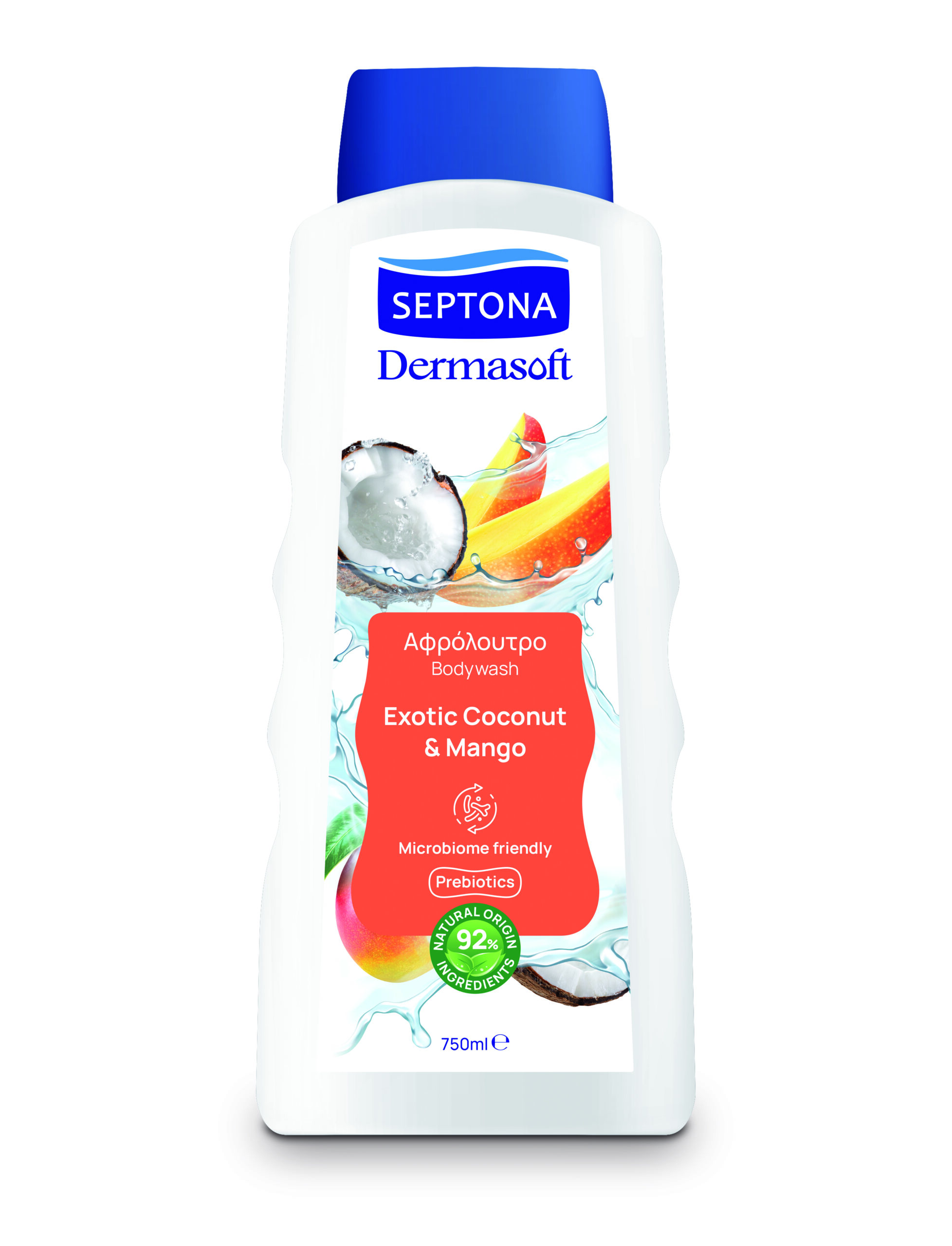 SEPTONA Dermasoft Shower Gel Coconut & Mango 750ml