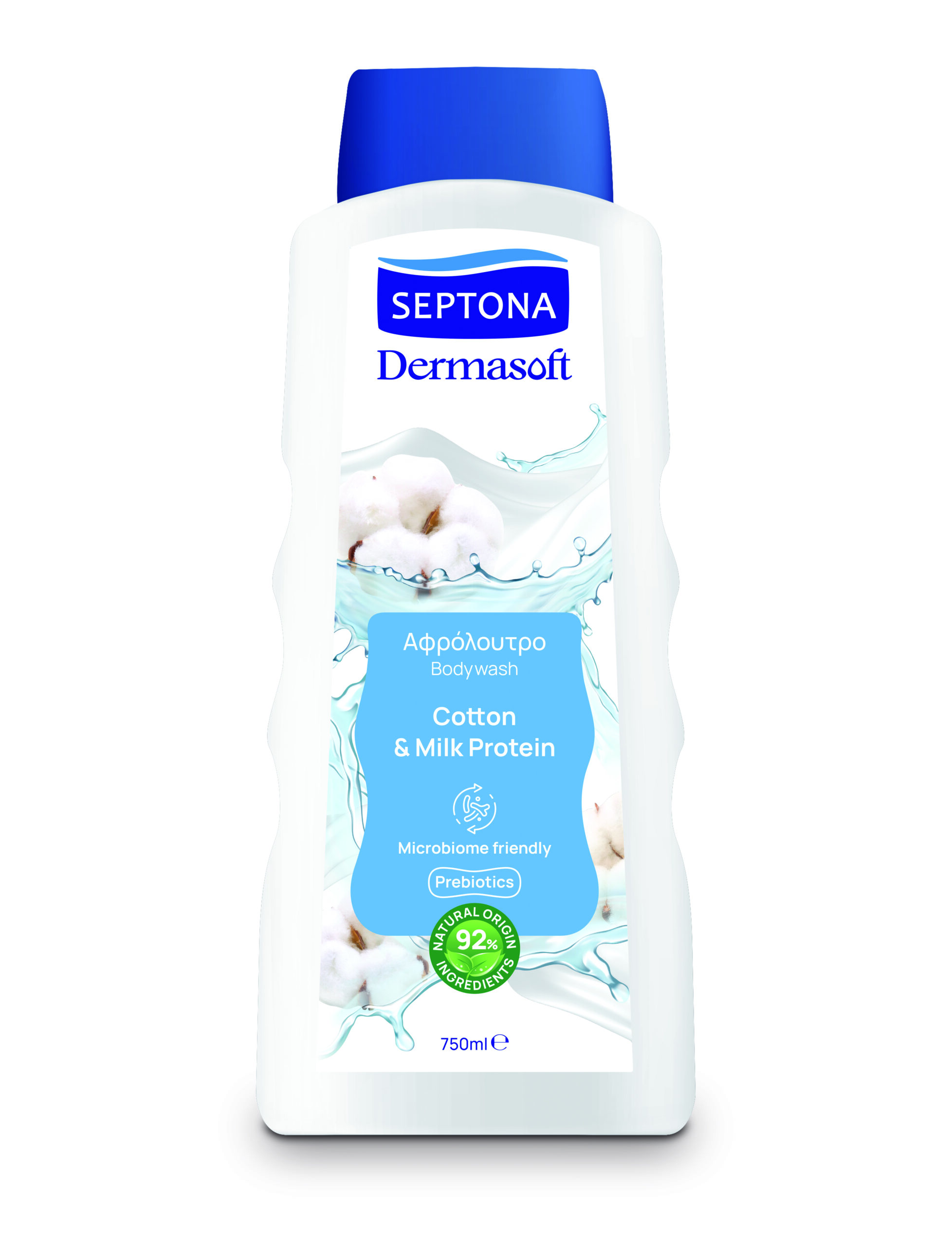 SEPTONA Dermasoft Shower Gel Cotton & Milk Protein 750ml
