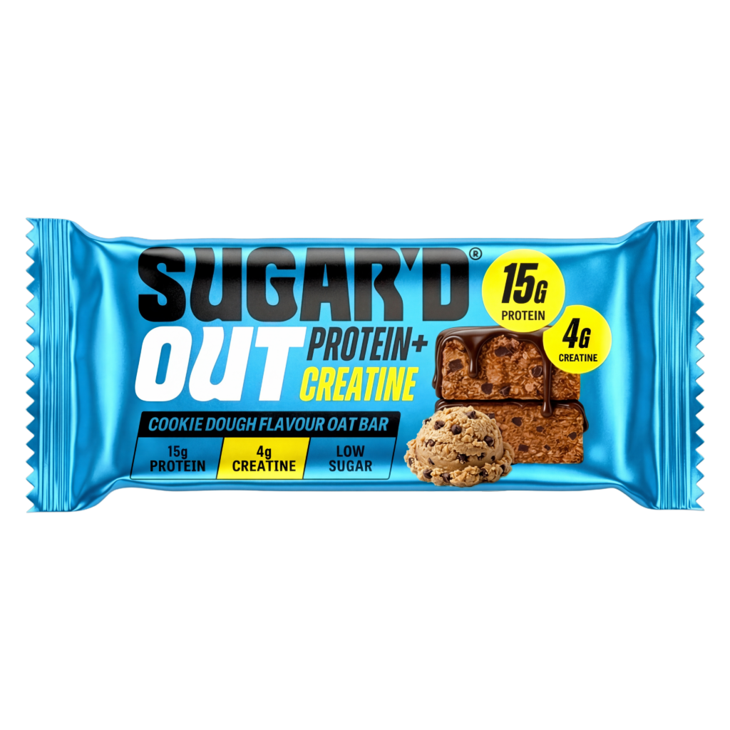 Sugar’d Out Cookie Dough Protein + Creatine Oat Bar 68g