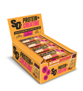 Sugar’d Out Salted Caramel Blondie Protein + Creatine Oat Bar 68g