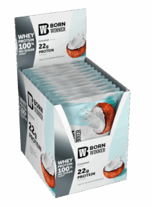 BW Whey Protein Sachet 30g Coconut Flavour with Sweetener