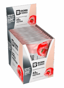 BW Whey Protein Sachet 30g Strawberry Ice Cream Flavour with Sweetener