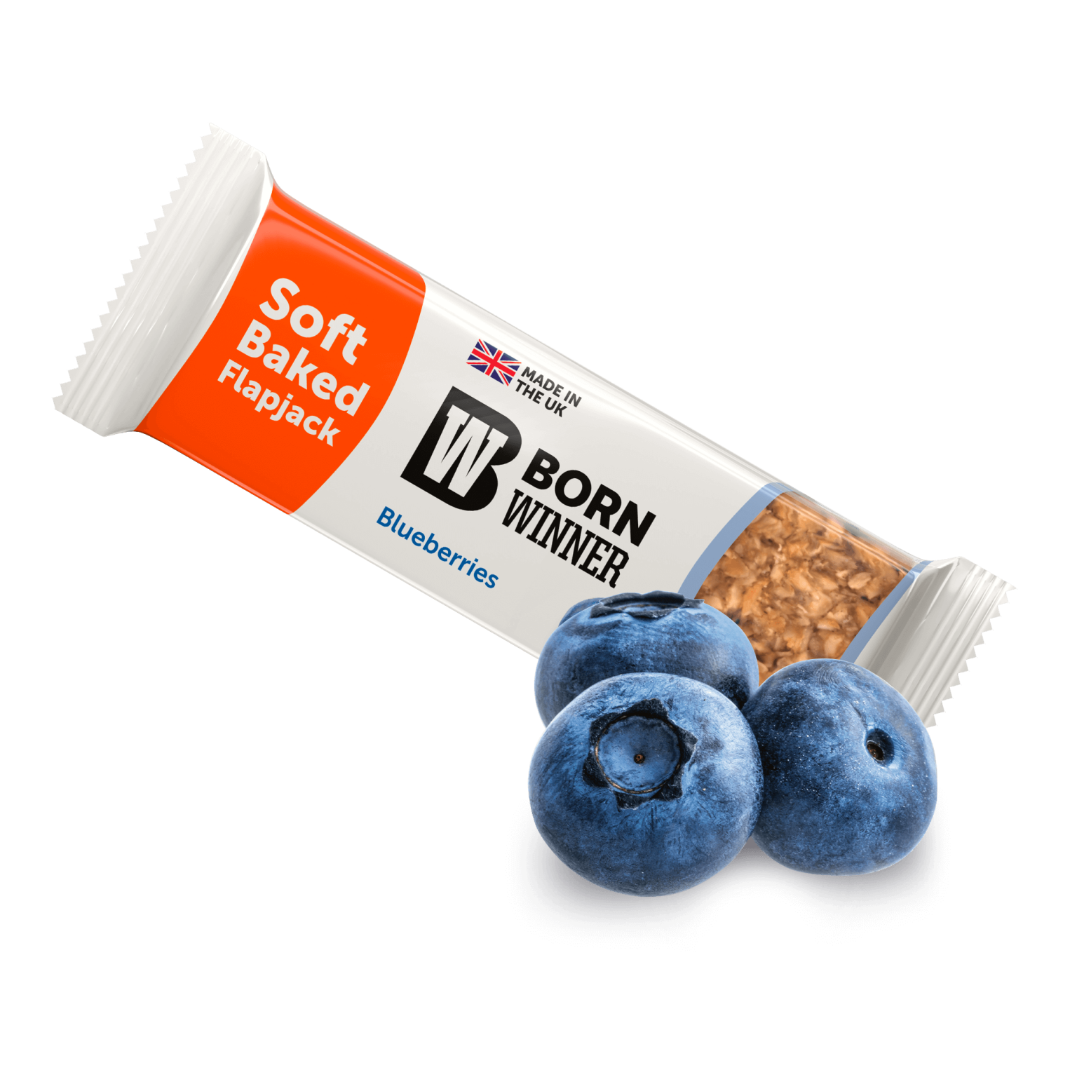 BW Flap Jack Blueberry Oat Bar 90g