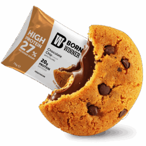 BW Protein Cookie DELUXE Choco Chip Flavour with Choco Filling & Sweetener 75g