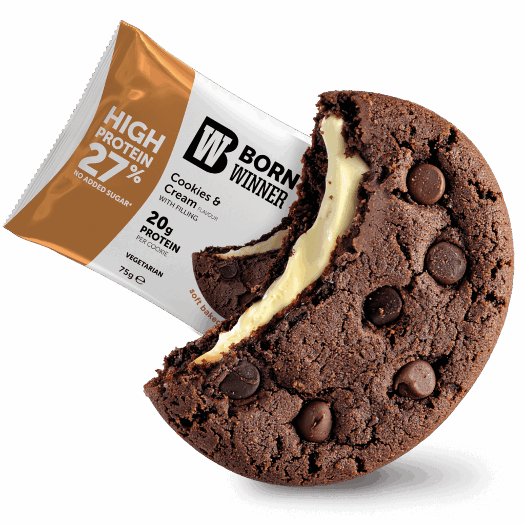 BW Protein Cookie DELUXE Cookies n Cream Flavour with Cream Filling & Sweetener 75g