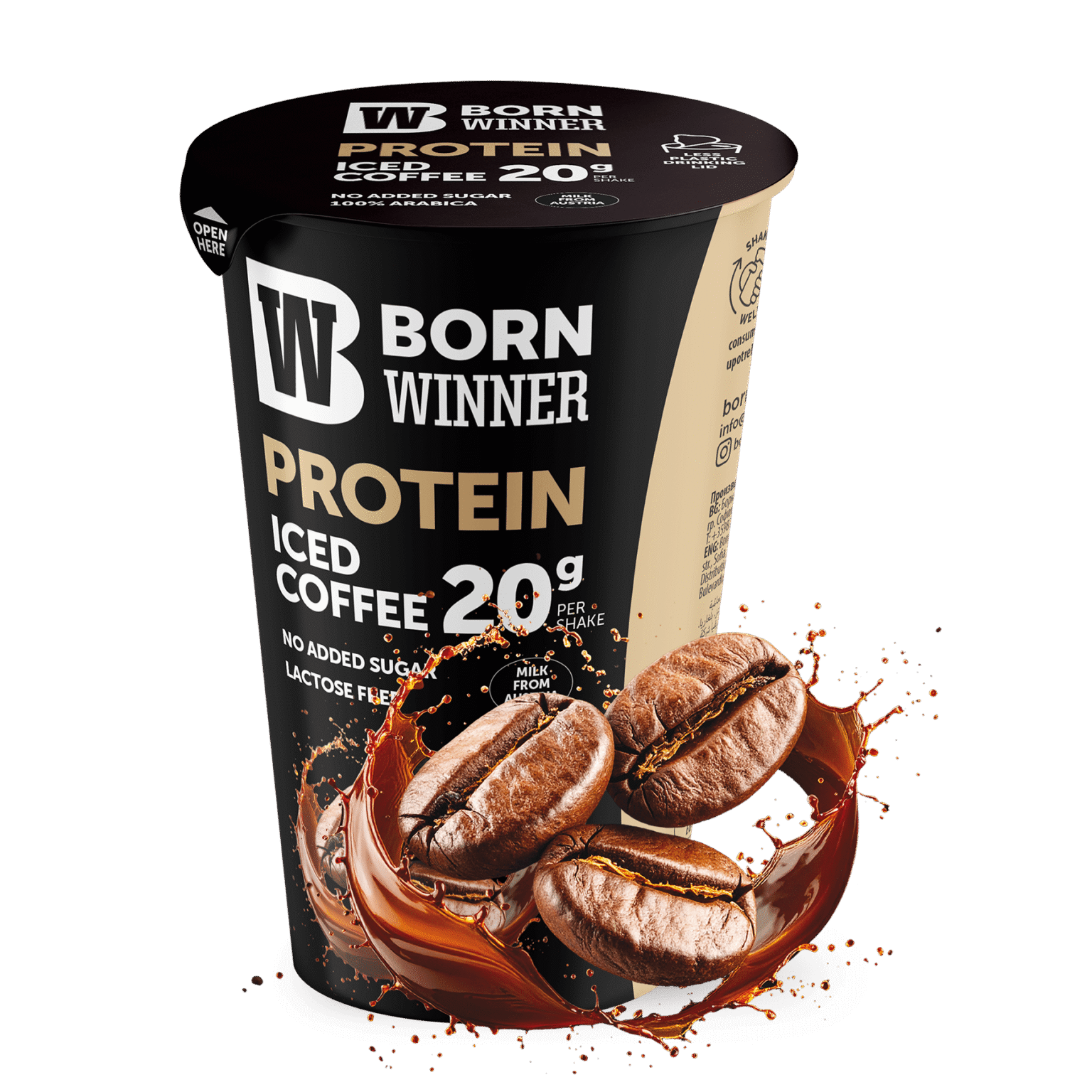 BW RTD Protein Iced Coffee 250ml