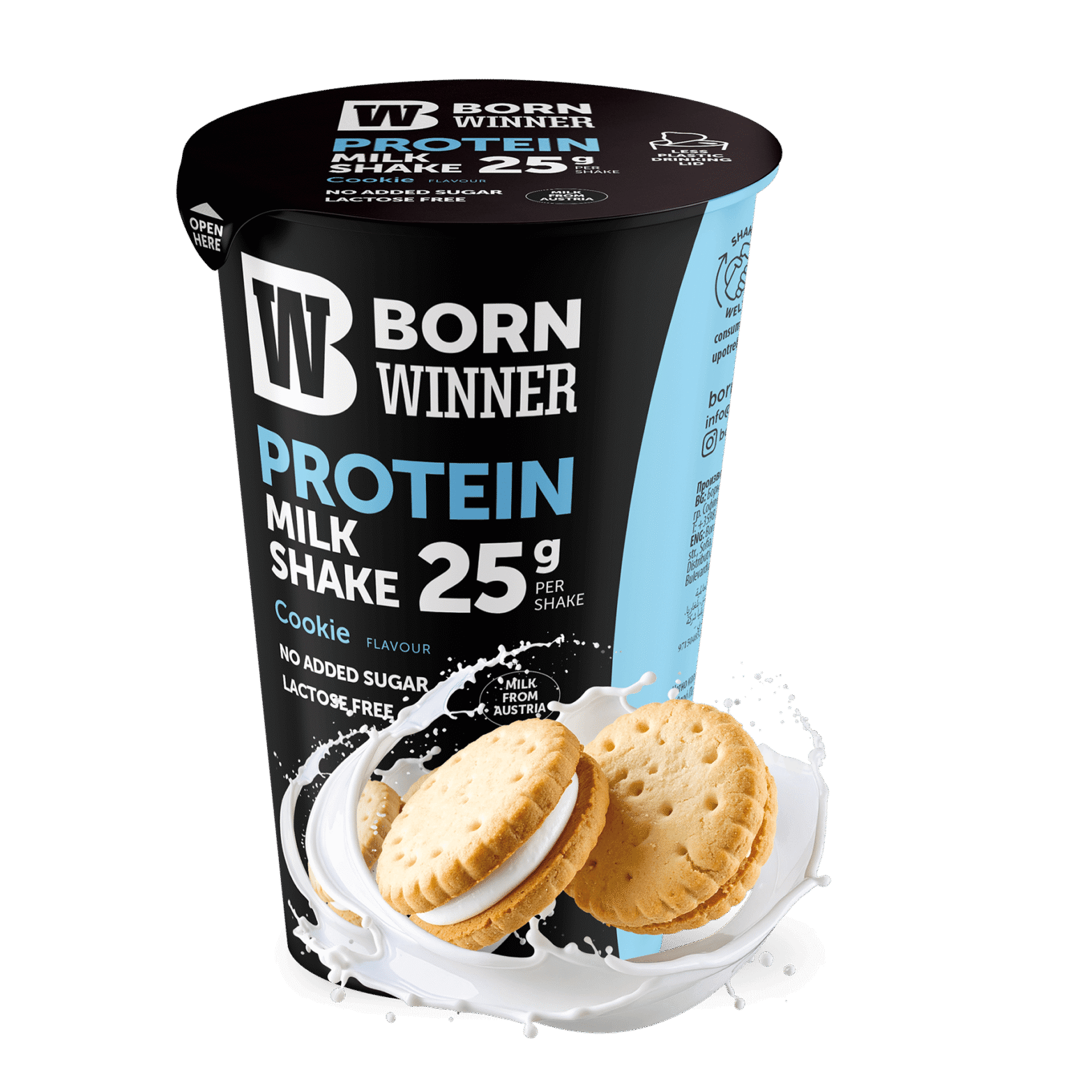 BW RTD Protein Shake Cookie Flavour 250ml