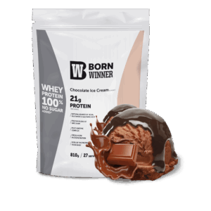 Whey Protein Doypack 810g Chocolate Ice Cream Flavour with Sweetener