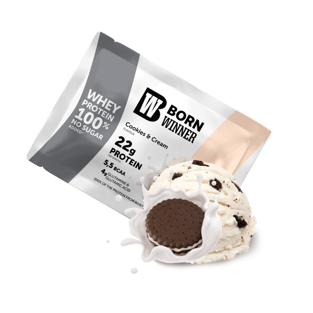 BW Whey Protein Sachet 30g Cookies n Cream Flavour with Sweetener