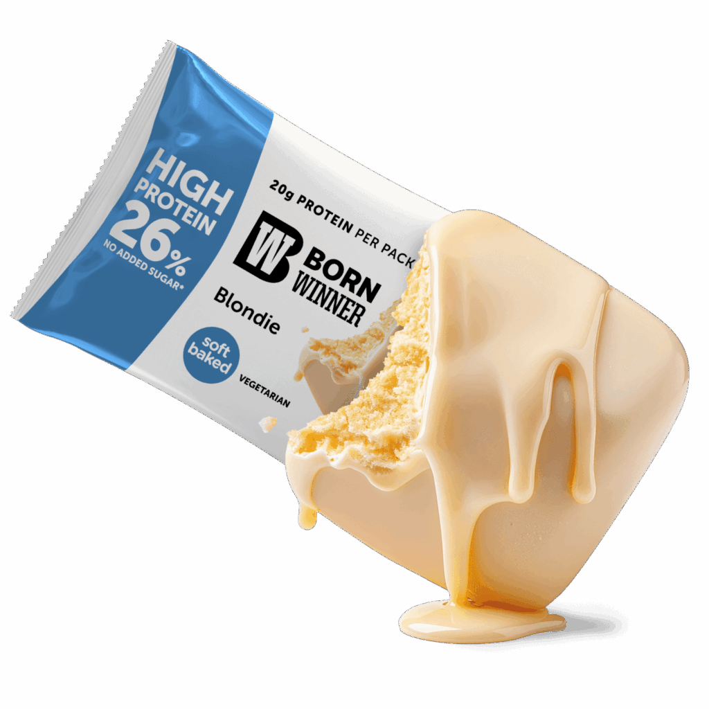 BW Protein White Chocolate Coated Blondie 75g (vegetarian)