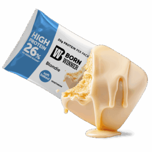 BW Protein White Chocolate Coated Blondie 75g (vegetarian)