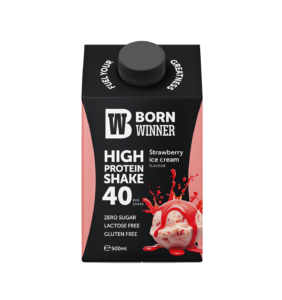 BW RTD Protein Shake Strawberry Ice Cream Flavour 500ml