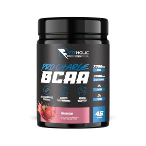 Fitholic Professional Pro Charge BCAA Strawberry