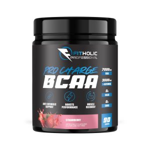 Fitholic Professional Pro Charge BCAA Strawberry