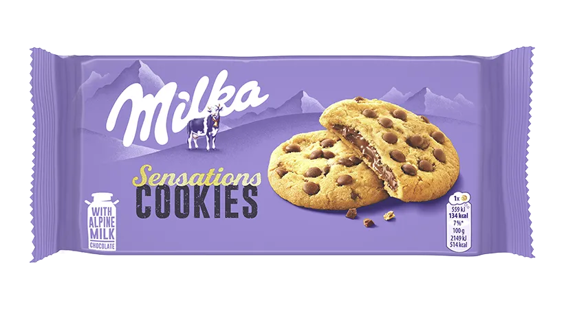 Milka Cookie Sensations Choco Inside 156g