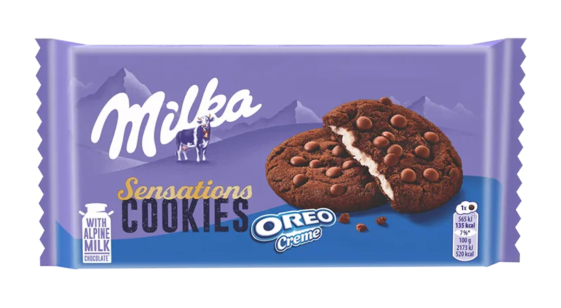Milka Oreo Sensations Cookies 156g