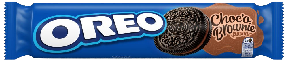 Oreo Brownie Biscuits 154g