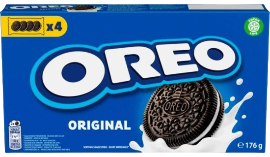Oreo Vanilla Cream Filling Biscuits 176g