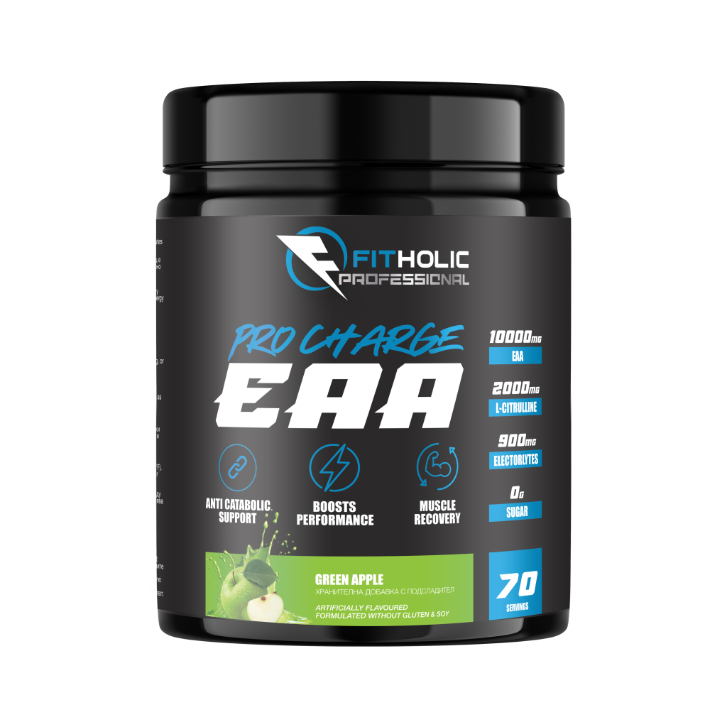 Fitholic Professional Pro Charge EAA Green Apple