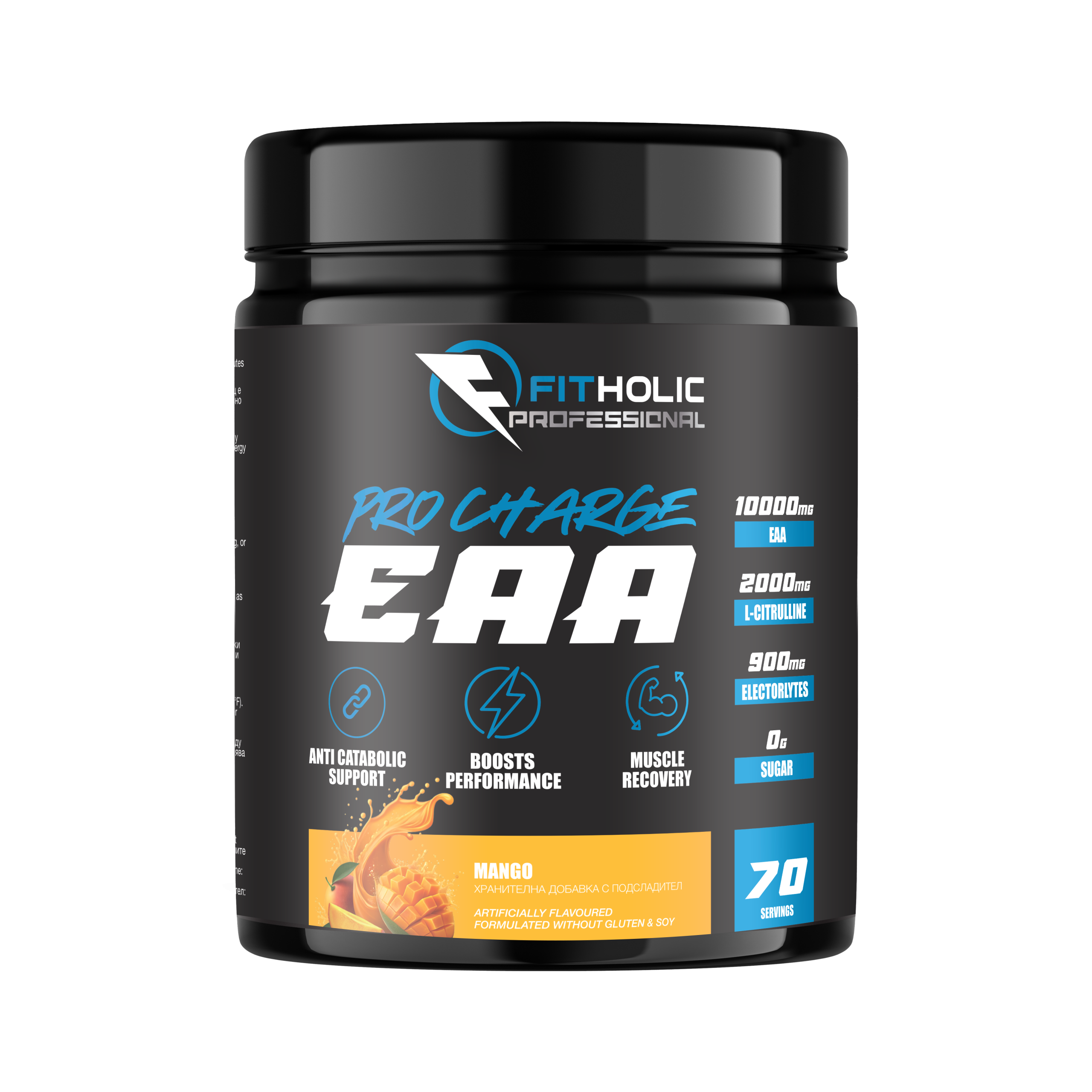 Fitholic Professional Pro Charge EAA Mango
