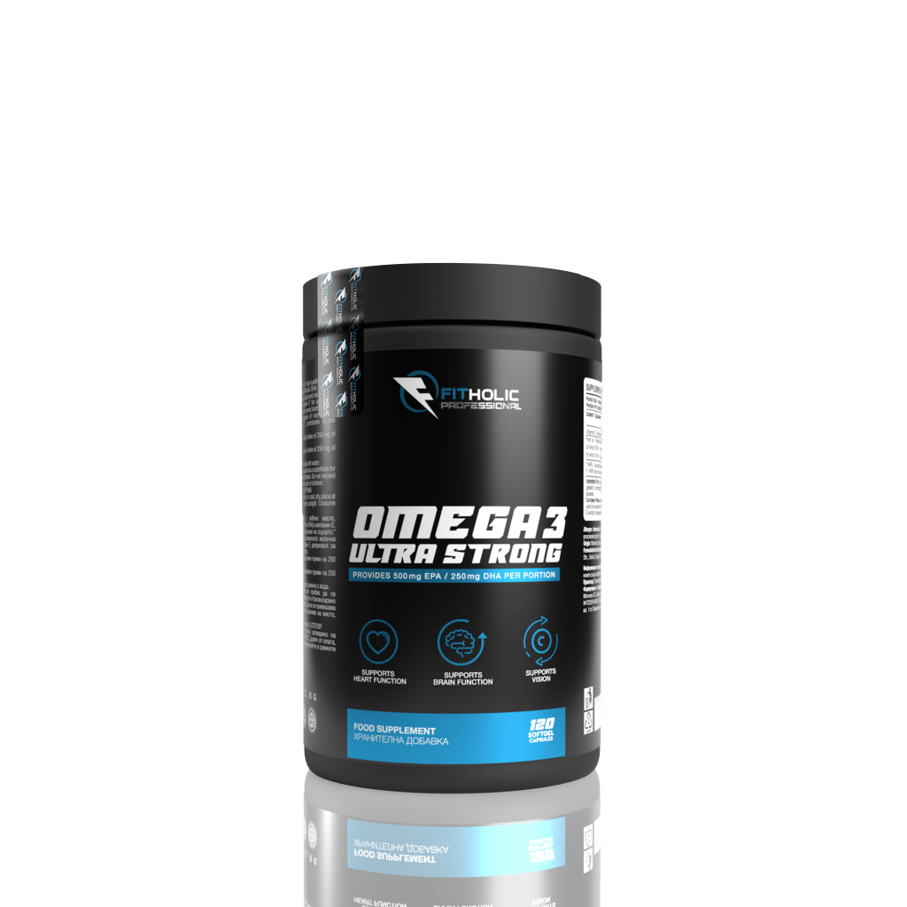 Fitholic Professional Omega 3 Ultra Strong 120 Softgels